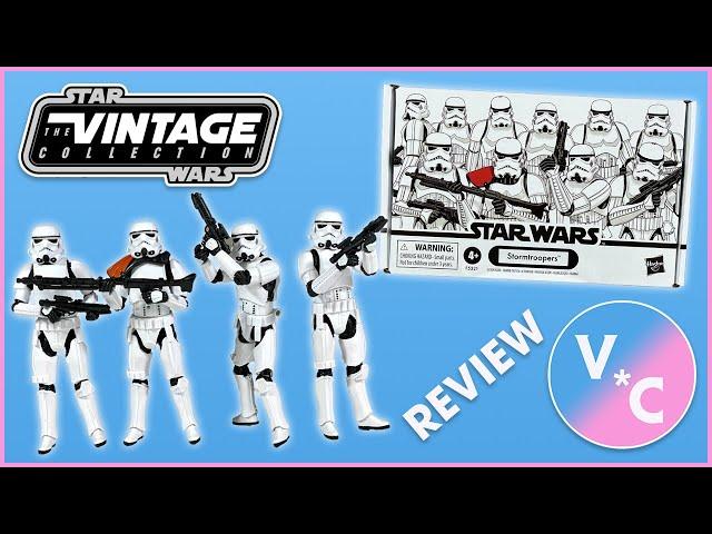 Star Wars The Vintage Collection Stormtrooper 4-Pack Review