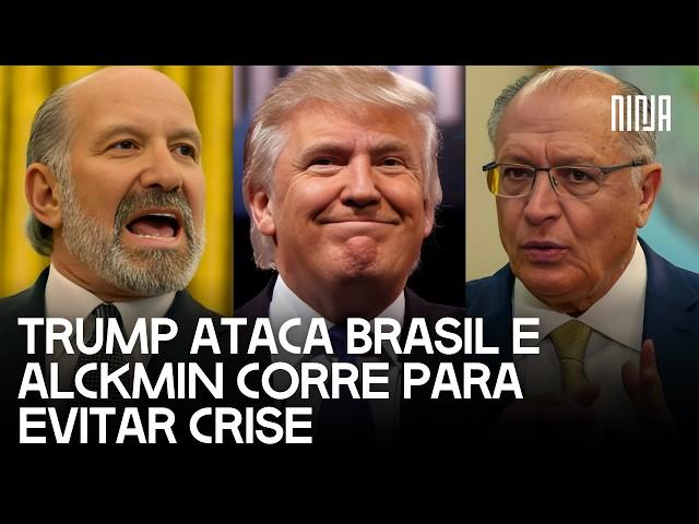 Brasil tenta evitar guerra comercial com EUATarifaço do trump pode sair pela culatra!