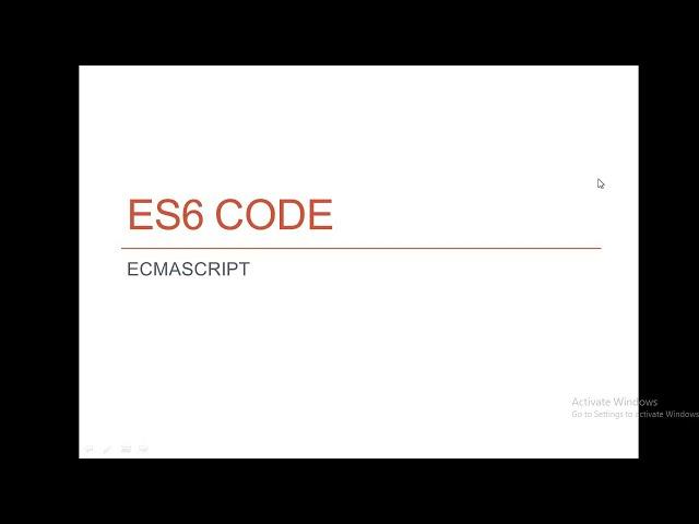 ES6 | ECMAScript | Tutorial #3