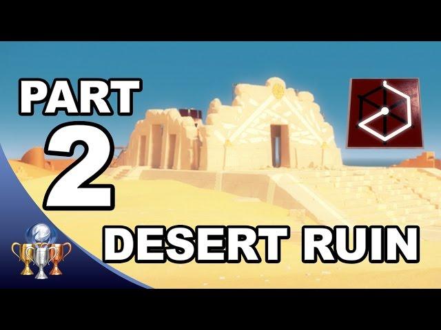 The Witness Walkthrough #2 - Desert Ruin Puzzle Solutions (Activating Desert Ruin Laser)