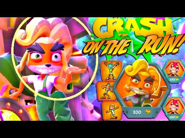 Crash Bandicoot: On the Run! N. Tropy, Greek and Egyption Skins - Fake Coco and The Noid