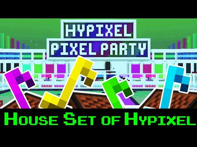 Hypixel Note Block OST | House Set of Hypixel (Pixel Party)