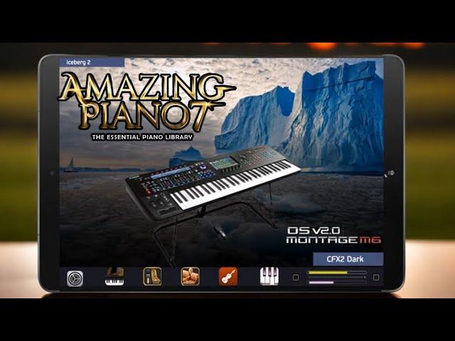 CFX2 Dark (Montage M6/ OS V2.0) - Amazing Pianos 7 (Upgrade)