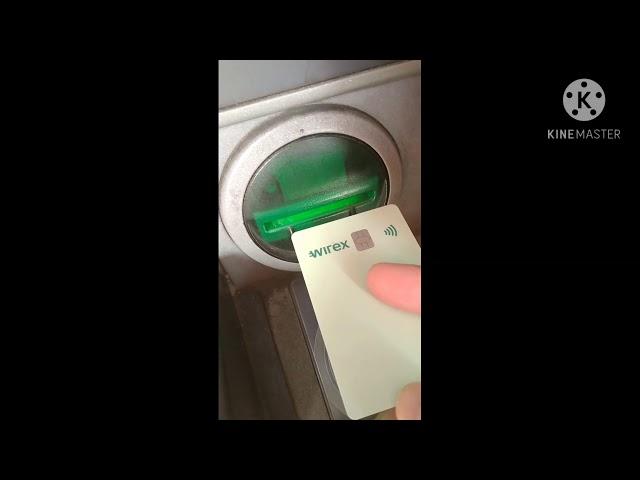 WIREX CARD - BPI ATM Machine Withdrawal