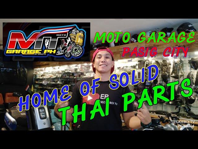 MURANG BILIHAN NG THAI PARTS | MOTO GARAGE PH