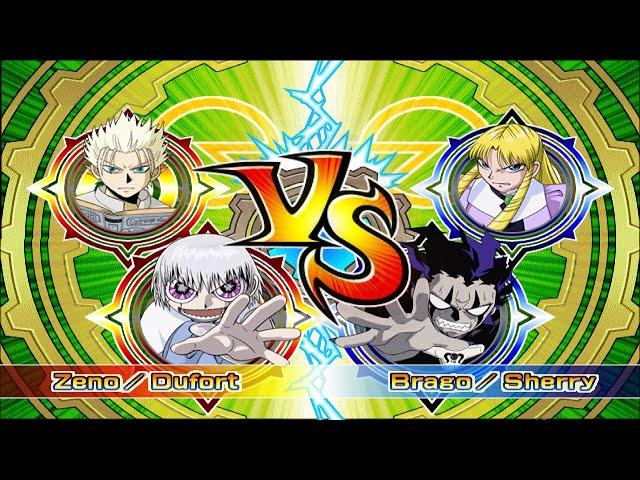 Zeno/Dufort vs Brago/Sherry - Zatch Bell! Mamodo Battles