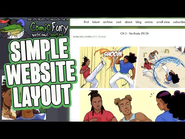 How to make a Webcomic Site with ComicFury