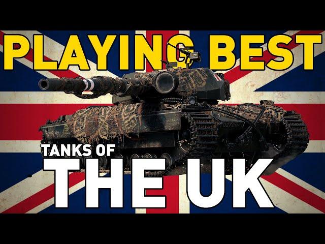 Playing the BEST tanks of the UK in World of Tanks!