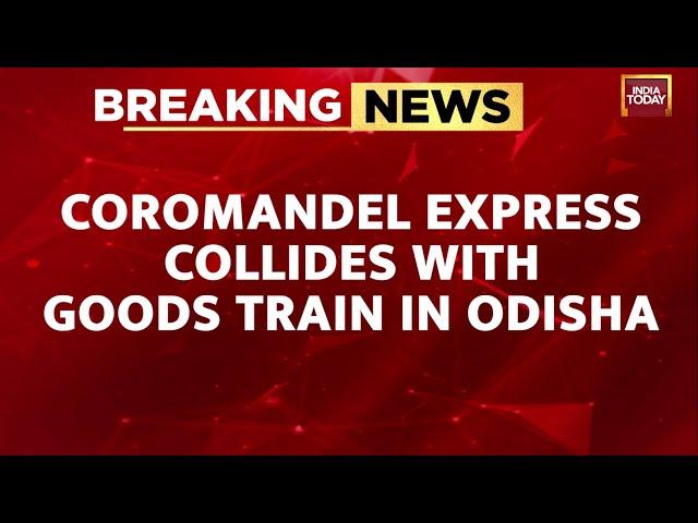 Coromandel Express Train Collides With Goods Train In Odisha's Balasore District