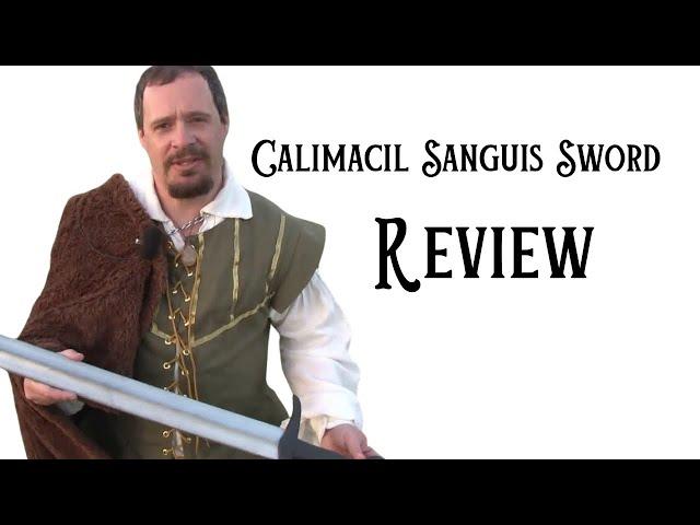 Oden reviews Calimacil Sanguis Sword LarpCraft Reviews