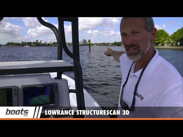 Lowrance StructureScan 3D: First Look Video