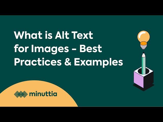 What is ALT TEXT for Images - Best Practices & Examples