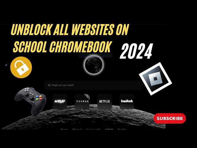 How To Unblock All Websites on School Chromebook 2024 #proxy #proxies #unblocker #foryou #2024