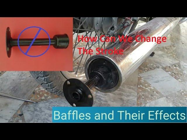Yamaha YB100 Royale Baffles and Their Effects on Performance | How Can We Change Stroke With Baffle