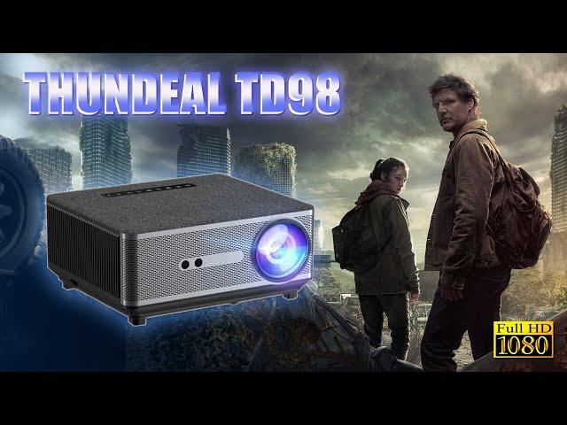 Домашний кинотеатр! Thundeal TD98 новый ТОП Full HD проектор с Aliexpress на 1 lcd!