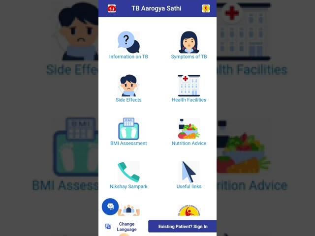 TB Aarogya Sathi App Tutorial Nikshay TB patient Tutorial App NTEP Tuberculosis Nikshay CTD