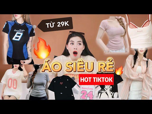 [REVIEW] TOP 12 ÁO SIÊU RẺ HOT TIKTOK CHỈ TỪ 29K | SIÊU BẤT NGỜ VỀ CHẤT LƯỢNG!