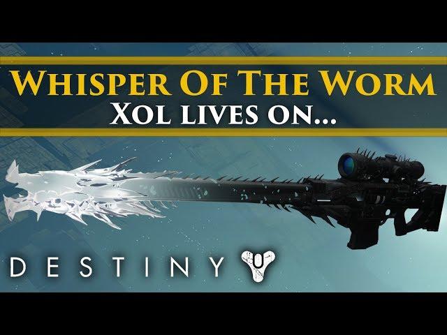 Destiny 2 Lore - The Whisper of the Worm & The fate of Xol! Exotic Weapon Lore!