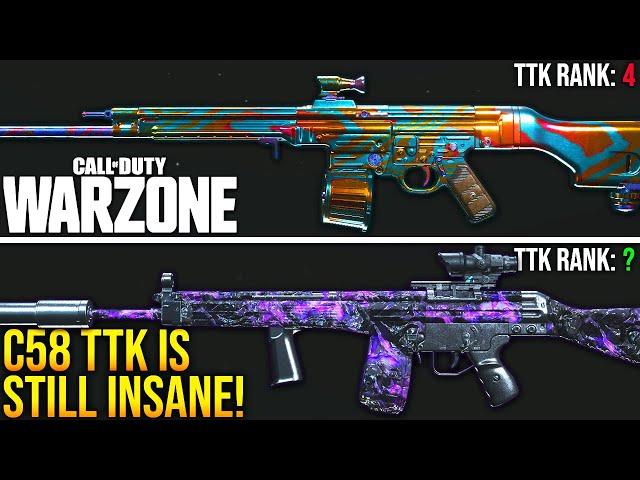 WARZONE: NEW LONG RANGE META! C58 LOADOUT Has An INSANE TTK! (WARZONE Best Loadout)