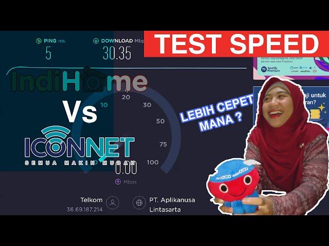 ICONNET VS INDIHOME Adu Performa dari Speed, ping Stabil dan Pengalaman Main Game