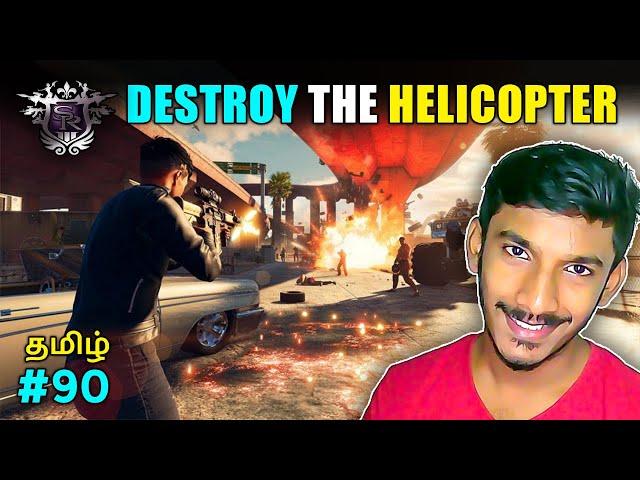 GTA 5 Like Game | Saints row 3 | Destroy the Helicopter | Tamil Commentary | Sharp Tamil Gaming