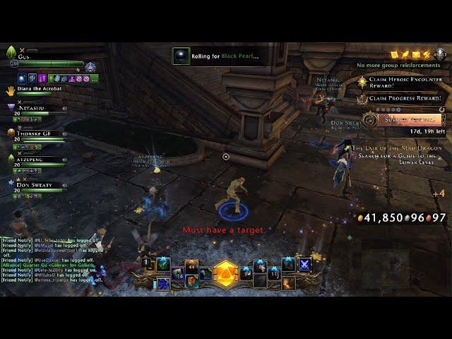 Neverwinter Advanced Lair Mad Dragon Under 12 Minutes