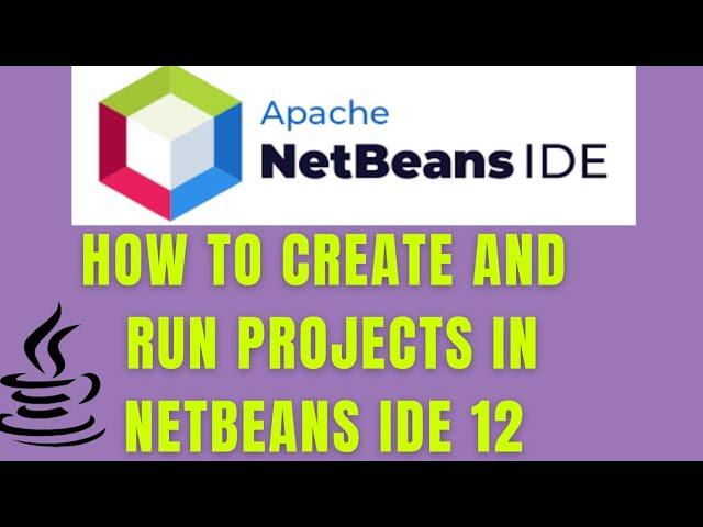 First Java Program using Netbeans 12 IDE|Create Java Project with Maven in Netbeans 12 IDE