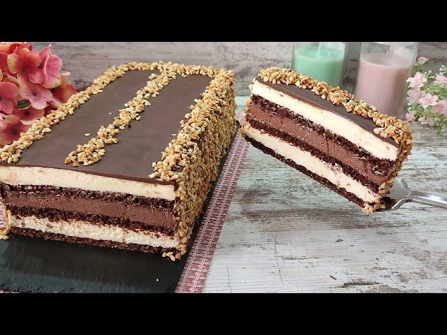 The FASTEST famous Chocolate Royal Cake! WITHOUT Flour and Gluten! It always works out!
