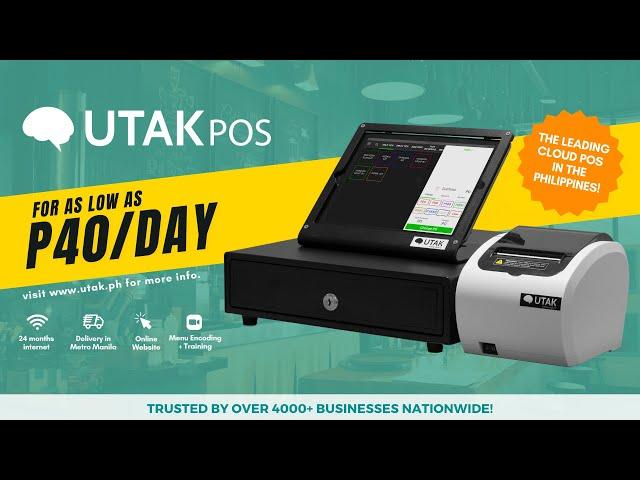 UTAK POS - #1 Cloud Based POS in the Philippines