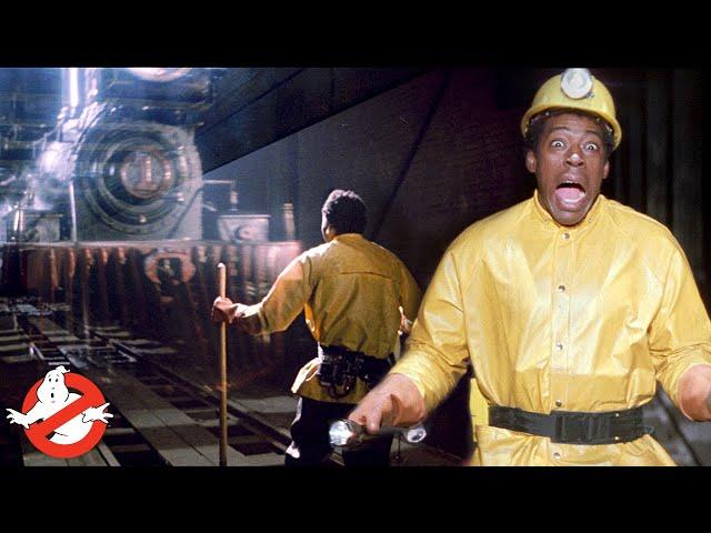 Ghost Train Is Coming! | Film Clip | GHOSTBUSTERS II | With Captions