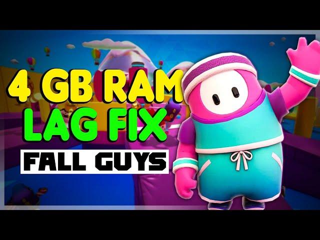 FIX LAG FALL GUYS: ULTIMATE KNOCKOUT  on a low end pc (4gb ram pc?)