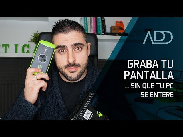 ¿CÓMO GRABAR tu PANTALLA sin que TU ORDENADOR lo SEPA?  ️ - Capturadora HDMI Keep Out SX200