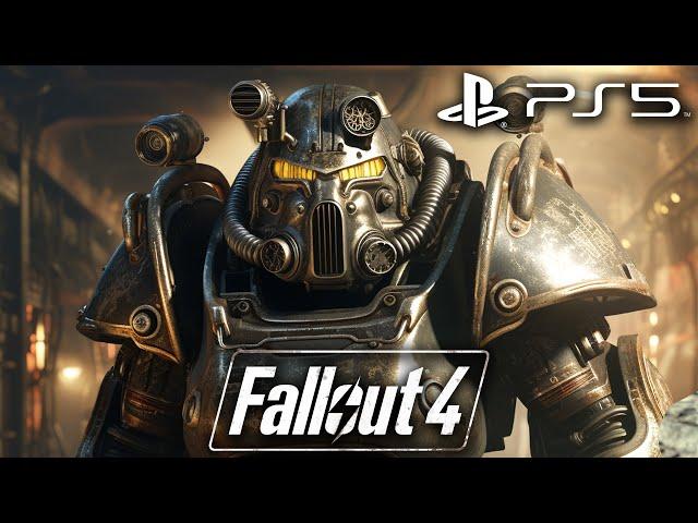 FALLOUT 4 PS5 Gameplay Walkthrough (Full Game) Institute