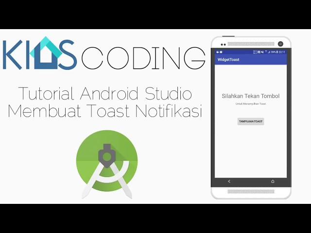 Membuat Toast Notifikasi Sederhana Android Studio