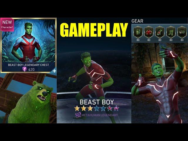 Legendary BEAST BOY Gameplay Injustice 2 Mobile