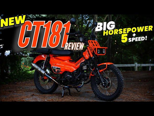 This NEW Honda CT125 = Ultimate Trail 125 Motorcycle?