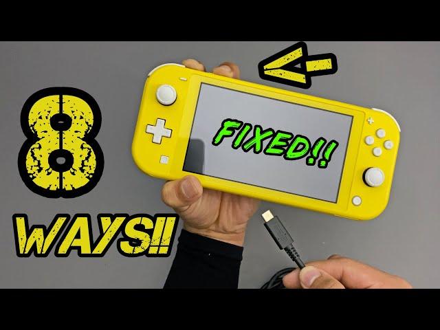 HOW to Fix Nintendo Switch LITE- [NO POWER!!]