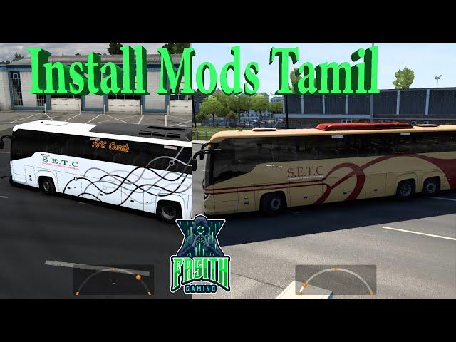 How To Install Mods On  ETS 2  - Tamil - Fasith GaminG.