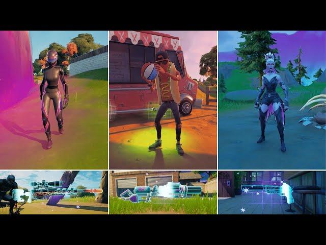 *ВСЕ ЭКЗОТИЧЕСКИЕ ОРУЖИЯ 18 СЕЗОНА В Fortnite! ГДЕ НАХОДЯТСЯ ЭКЗОТИЧЕСКИЕ ОРУЖИЕ 18 СЕЗОН Фортнайт!*