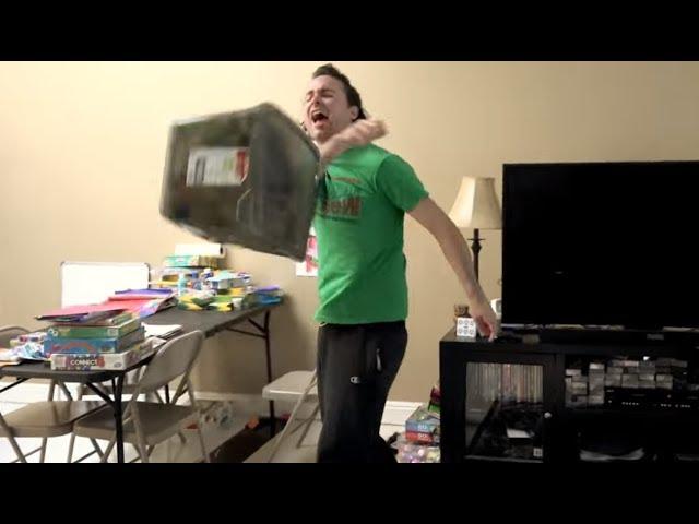 Crazy Boyfriend Rages Throws Playdoh!