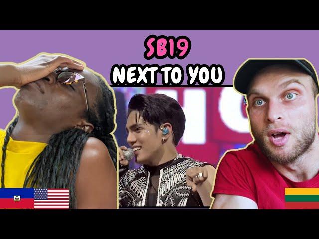 REACTION TO SB19 - Next To You (Live at WYAT Homecoming Concert) | FIRST TIME HEARING