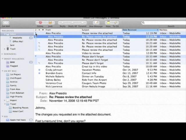 Apple Mac Quick Tips Select All Mail Messages