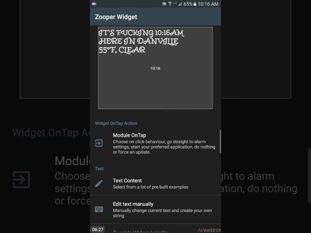 Quick Zooper Widget Pro Tutorial