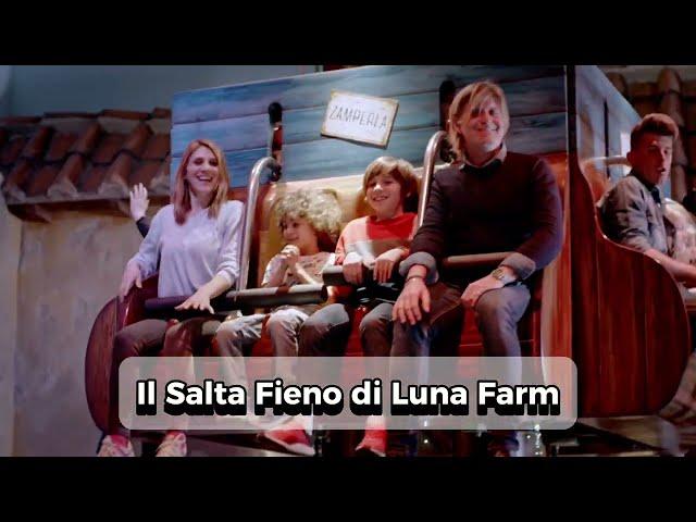 Il Salta Fieno di Luna Farm: giostra realizzata dall'azienda Antonio Zamperla Group