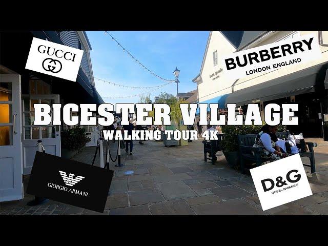 BICESTER VILLAGE - WALKING TOUR | APRIL 2021 - 4K