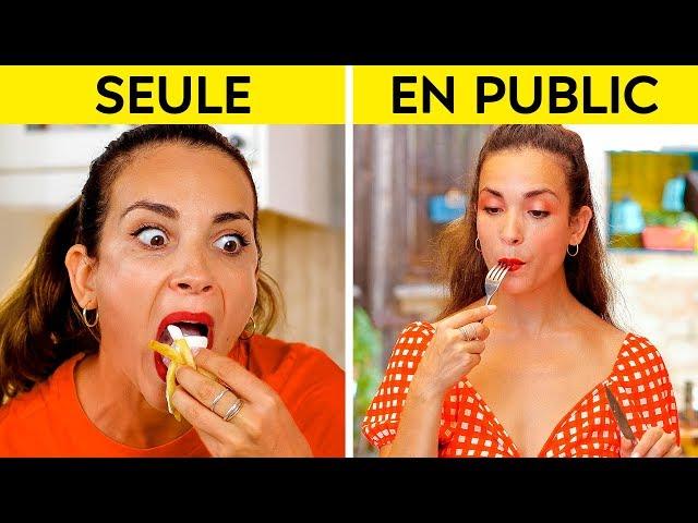 FILLES EN PUBLIC VS. FILLES SEULES ||| Règles de Savoir-Vivre Seule ou En Société Par 123 GO!