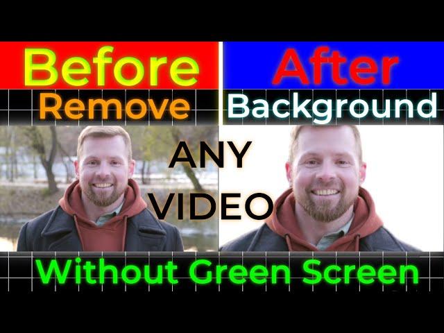 Remove Background Without Green Screen in Filmora!