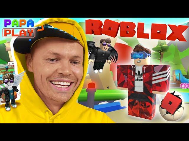 Adopt Me Первый летсплей папы Мистера Макса и Мисс Кейти ROBLOX