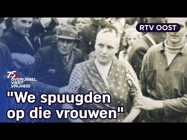 Geslapen met een Duitse soldaat? Dan was dit je straf na de oorlog | RTV Oost