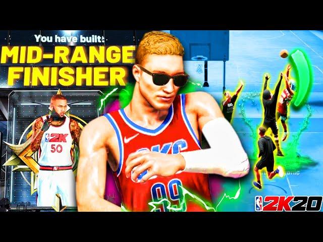 THE FIRST EVER LEGEND "MID RANGE FINISHER" BUILD IN NBA 2K20!! (Super Rare) Very Overpowered Build!?